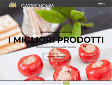 Tablet Screenshot of gastronomiadai.com